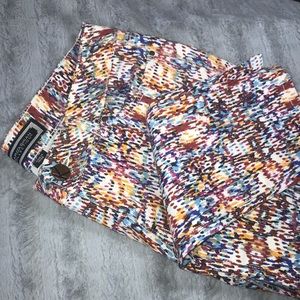 EUC Kardashian Kollection Printed Jeans